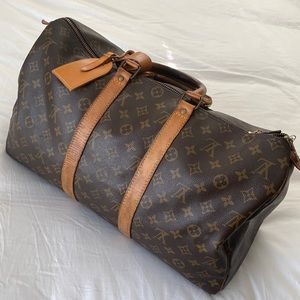 ✨🤩Auth. Pre-Loved LOUIS VUITTON KEEPALL 45.✨